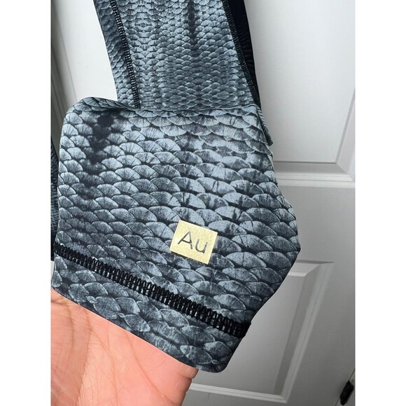 Aurum Snakeskin Print High Waisted Tights Size small/ petit - Picture 3 of 9